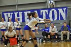 Volleyball vs Emerson  Wheaton College Women's Volleyball vs Emerson College. - Photo by Keith Nordstrom : Wheaton, Volleyball, VB2019